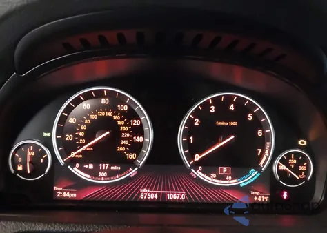 2010 BMW 550I Gran Turismo from USA, damaged, VIN WBASN4C53AC208086